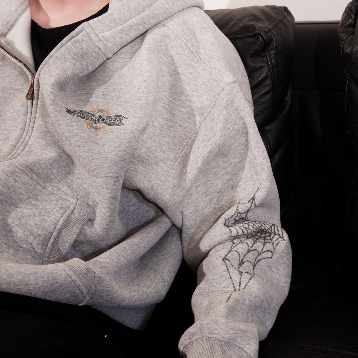 Black Widow Zip-Up