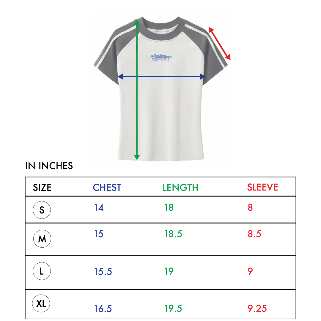 Size chart – Horsepower Baby Tee