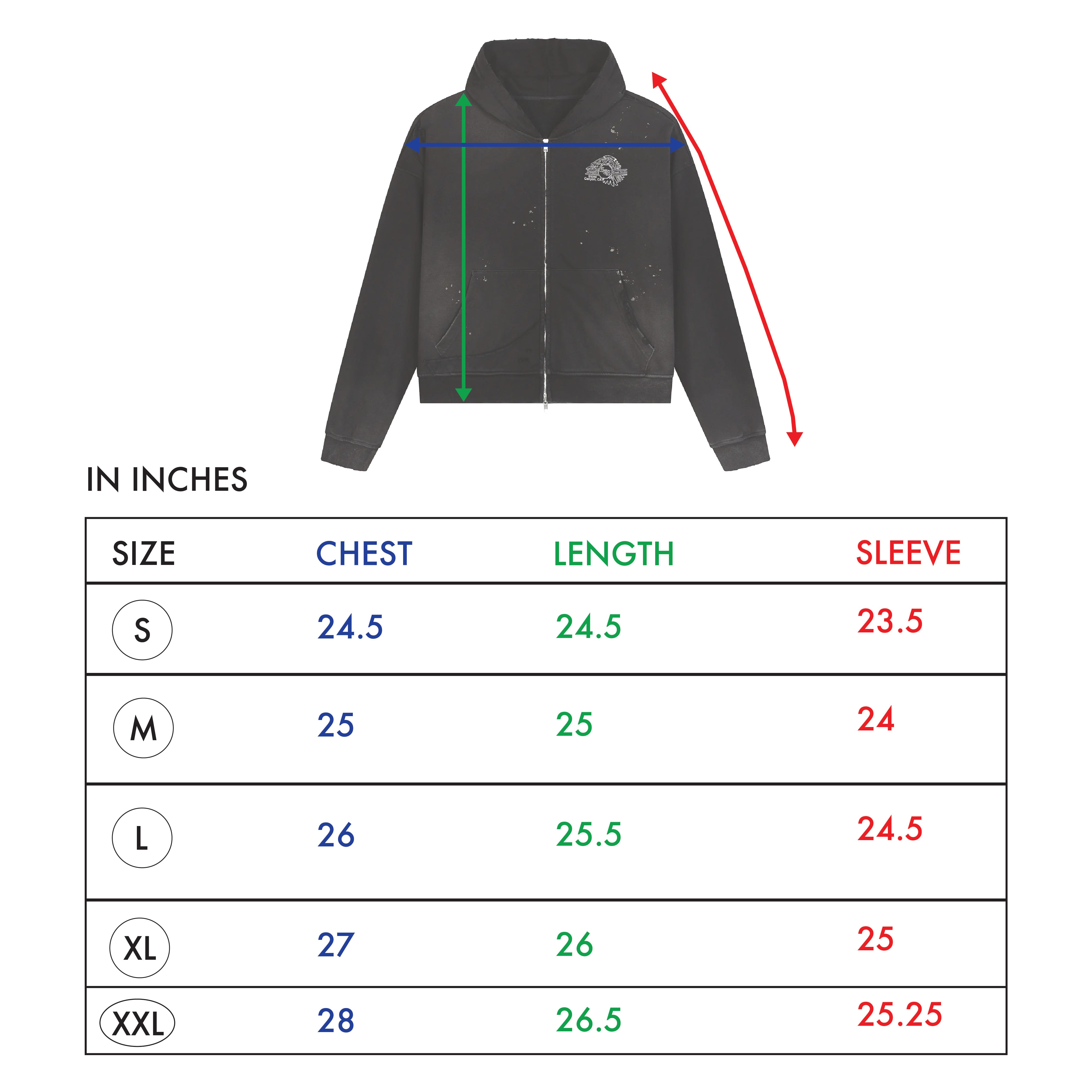 After Hours Zip-Up Hoodie – Sugar Creek Studio