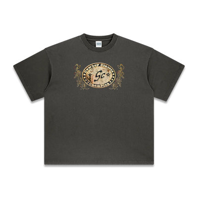 Belt Buckle T-Shirt (Vintage Grey)